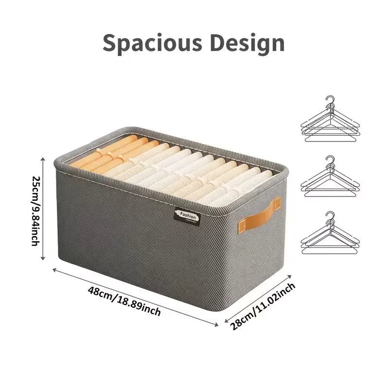 4pcs Foldable Storage Box Set