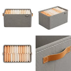4pcs Foldable Storage Box Set