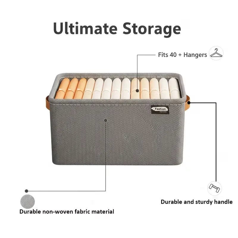 4pcs Foldable Storage Box Set