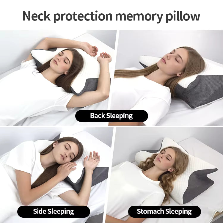 Orthopedic Memory Foam Pillow for Neck & Shoulder Pain