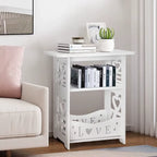 2-Tier PVC Side Table