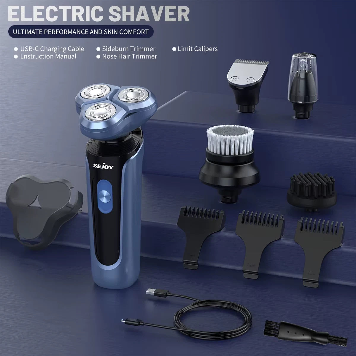 5-in-1 Men’s Electric Trimmer