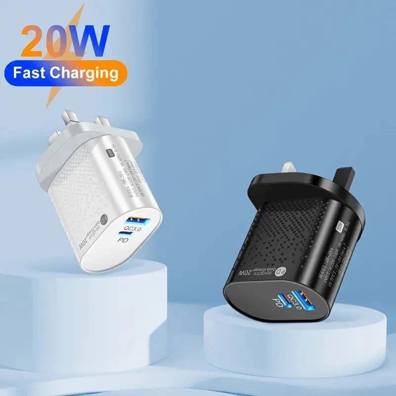20W USB-C Fast Charger Bundle