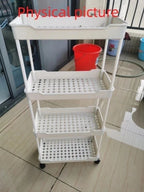 3/4 Tier Sliding Storage Trolley