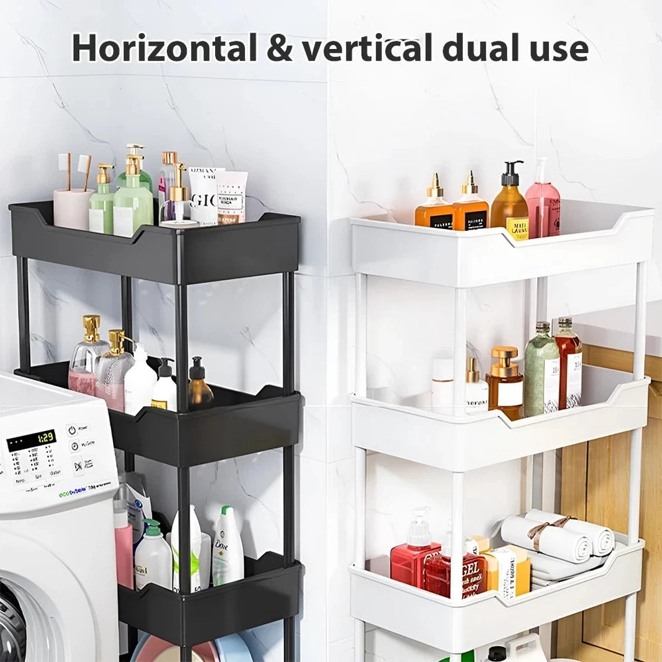 3/4 Tier Sliding Storage Trolley