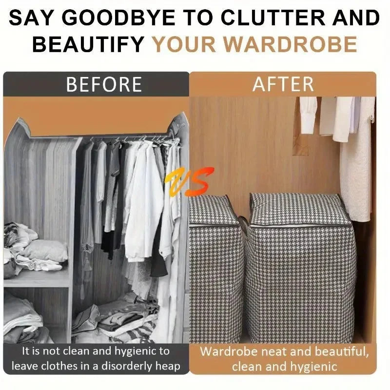 180L Houndstooth Storage Box