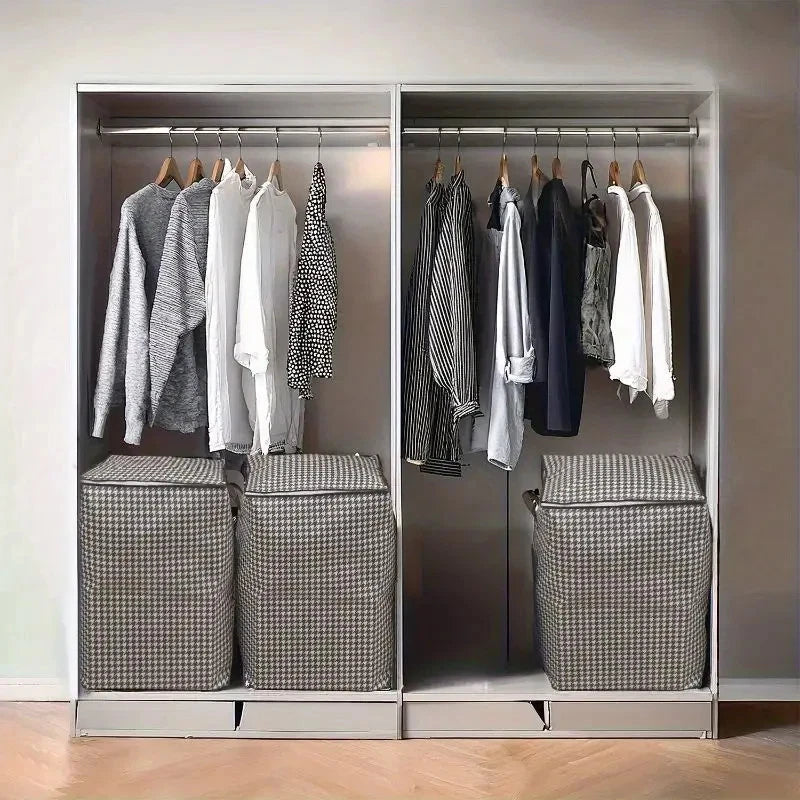 180L Houndstooth Storage Box