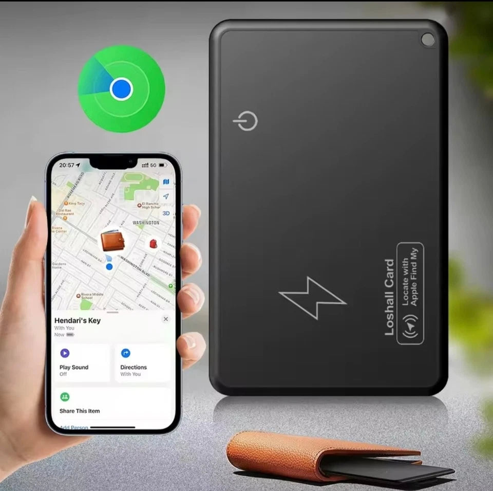 Slim Wallet Tracker Card