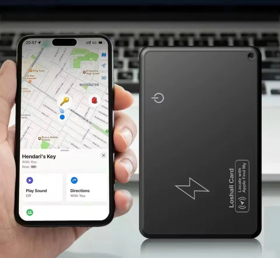 Slim Wallet Tracker Card