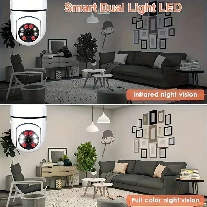 360° WiFi Light Bulb Camera