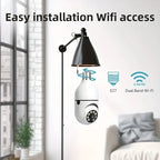 360° WiFi Light Bulb Camera