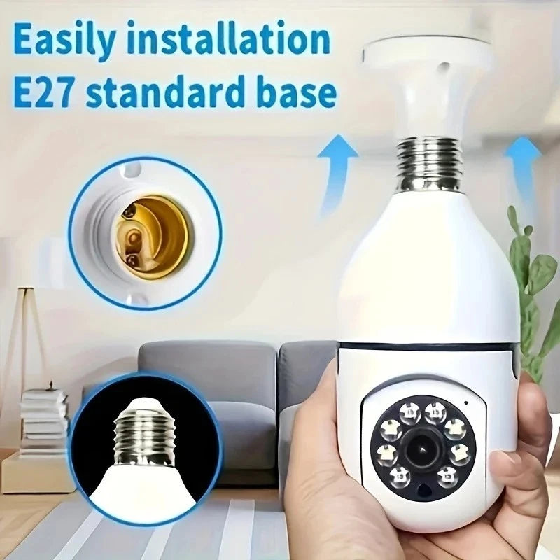 360° WiFi Light Bulb Camera