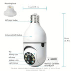 360° WiFi Light Bulb Camera