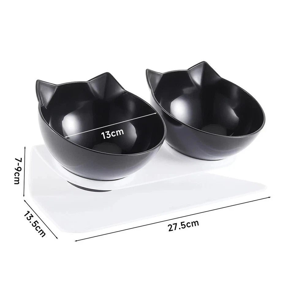 15° Tilted Elevated Cat Bowl