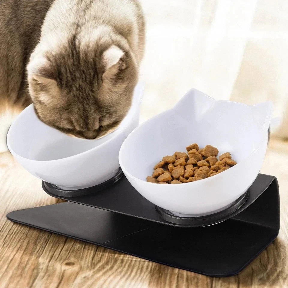 15° Tilted Elevated Cat Bowl