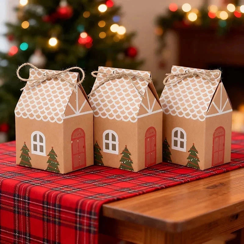 50PCS Christmas Candy Boxes