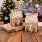 50PCS Christmas Candy Boxes