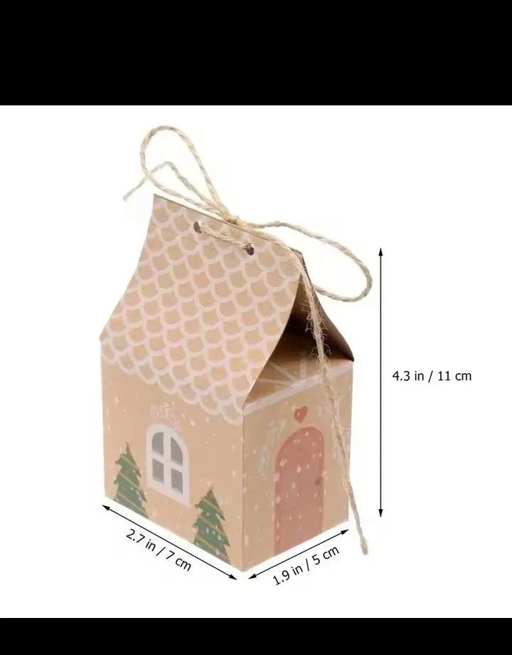 50PCS Christmas Candy Boxes