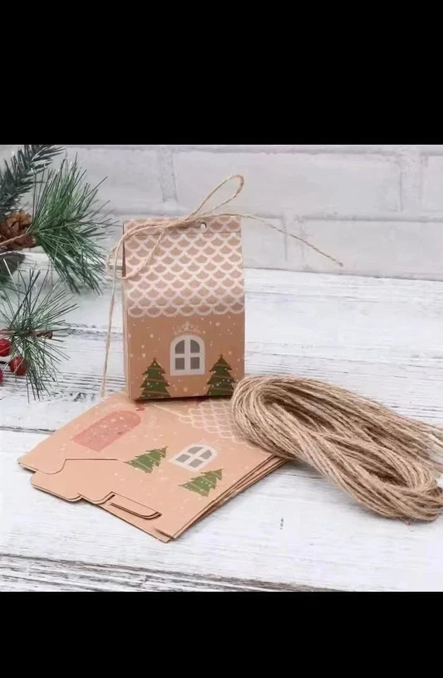 50PCS Christmas Candy Boxes