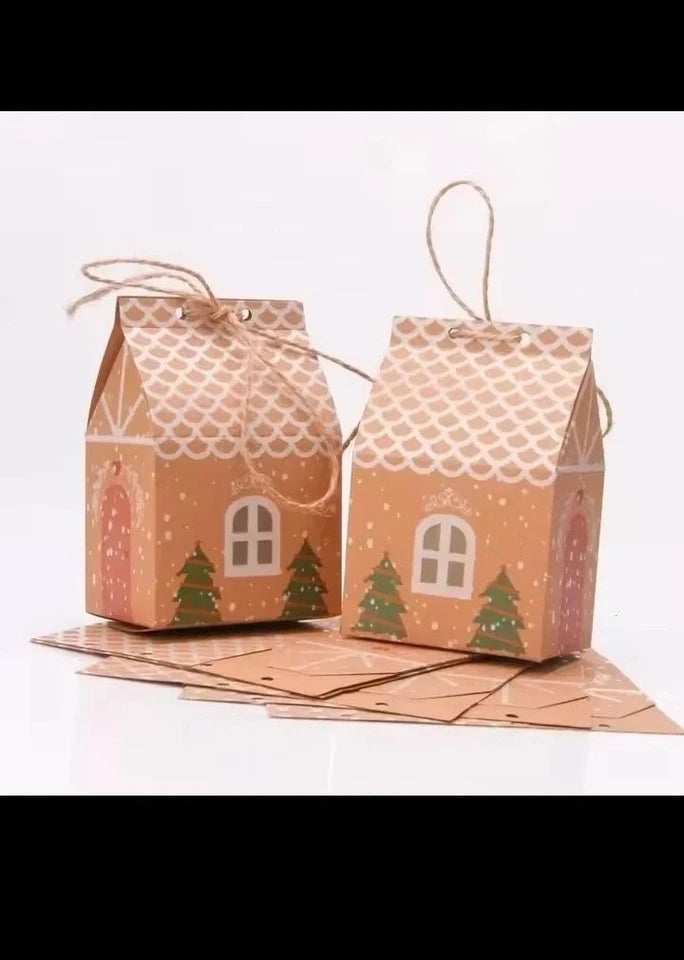 50PCS Christmas Candy Boxes