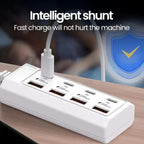 8-Port USB Fast Charging Hub