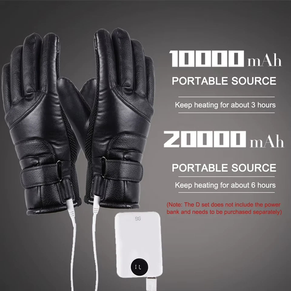 USB Heated Winter Gloves