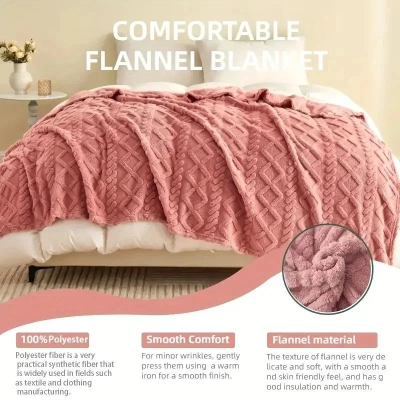 Ultra-Soft 3D Plush Blanket