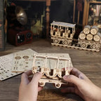 3D Wooden Wine Truck Puzzle