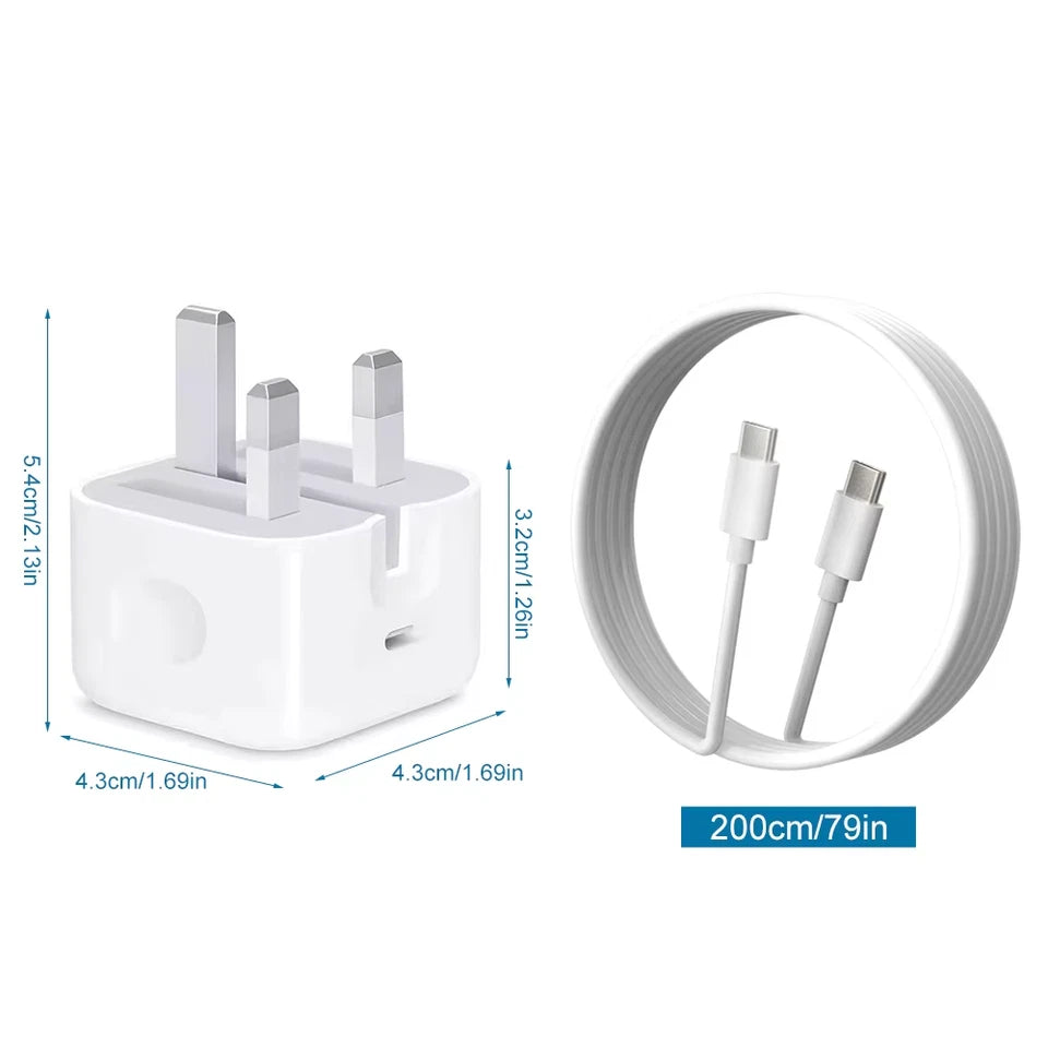 20W USB-C PD Charger Bundle