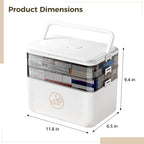 3-Layer Medicine Storage Box