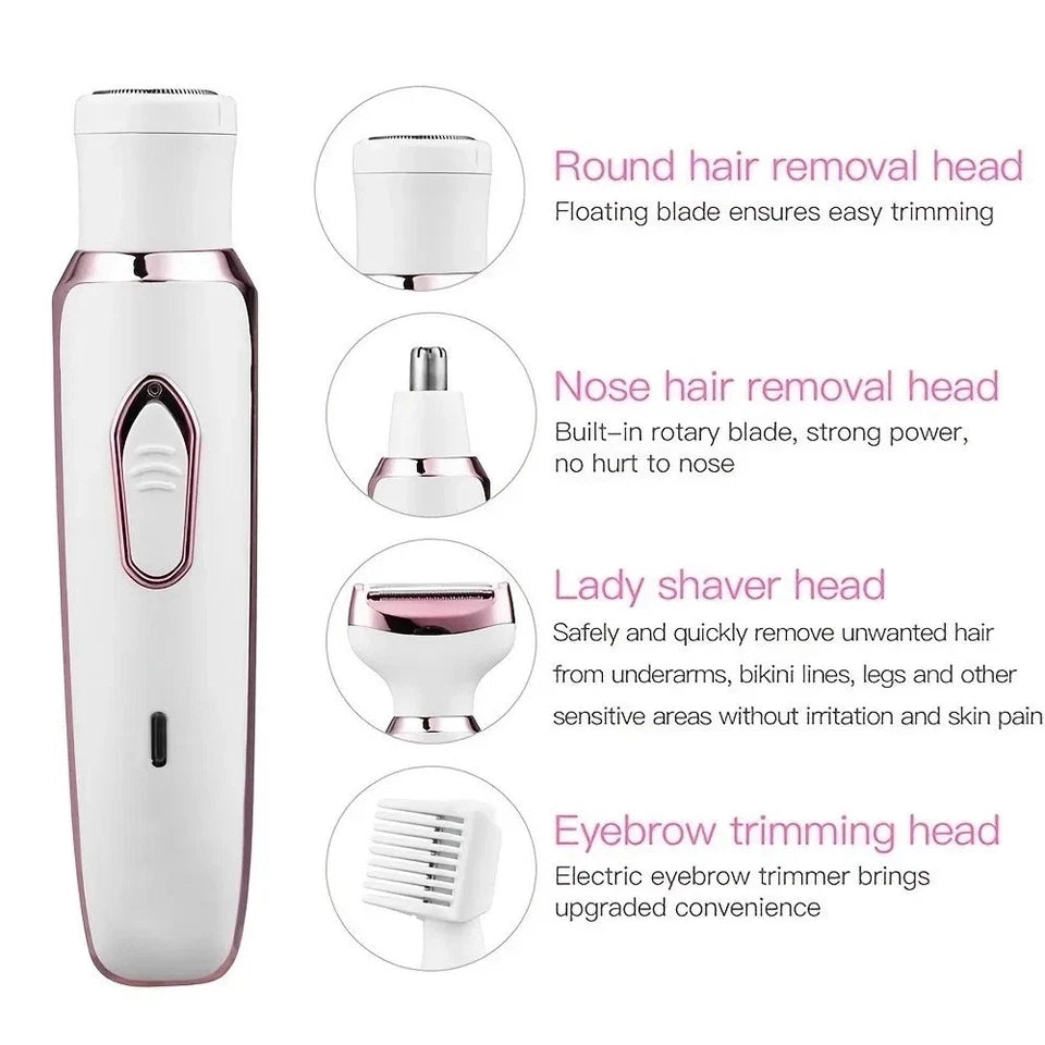 4-in-1 Electric Hair Trimmer Kit