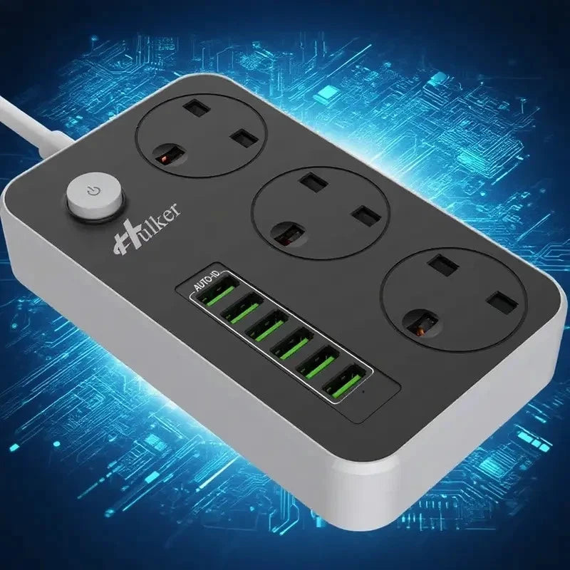 Multi Plug USB-C Power Strip