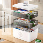 3-Layer Medicine Storage Box