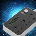 Multi Plug USB-C Power Strip