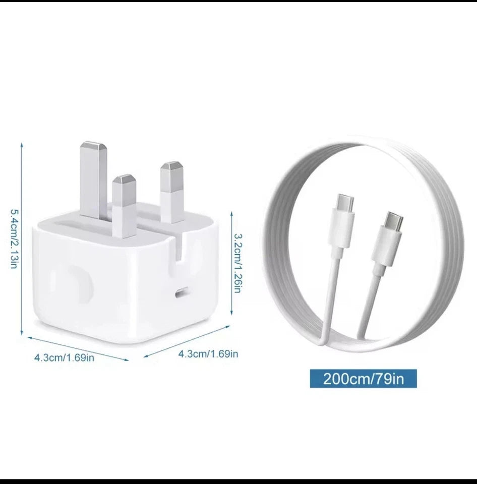 20W USB-C PD Charger Bundle