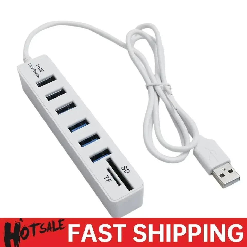 6-Port USB 3.0 Hub Adapter