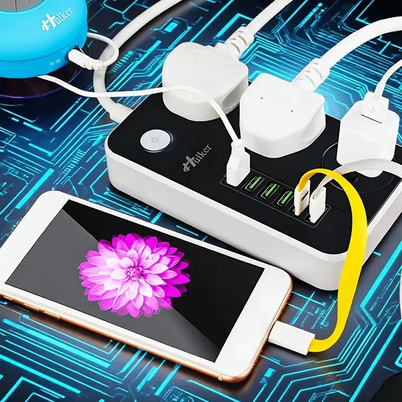 Multi Plug USB-C Power Strip