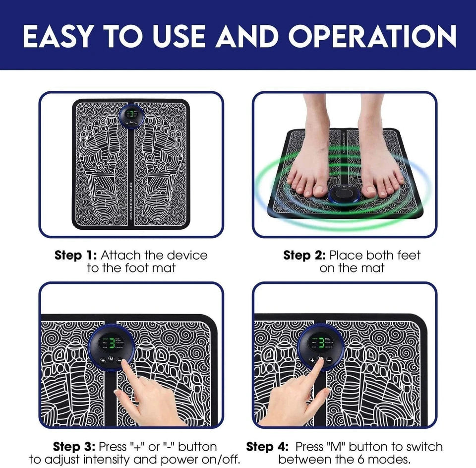 EMS Electric Foot Massager Pad