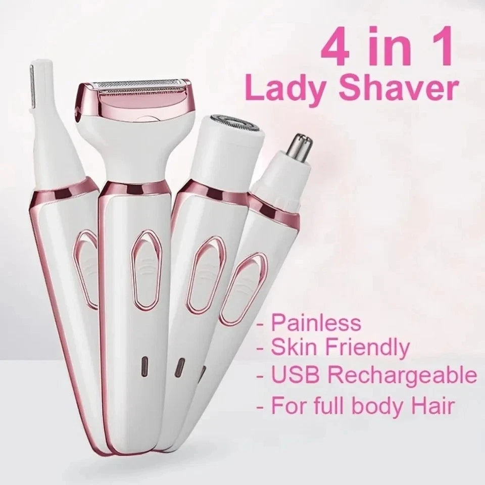 4-in-1 Electric Hair Trimmer Kit