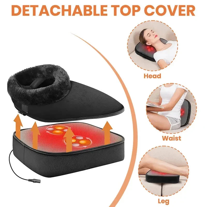 2-in-1 Heated Massager Machine