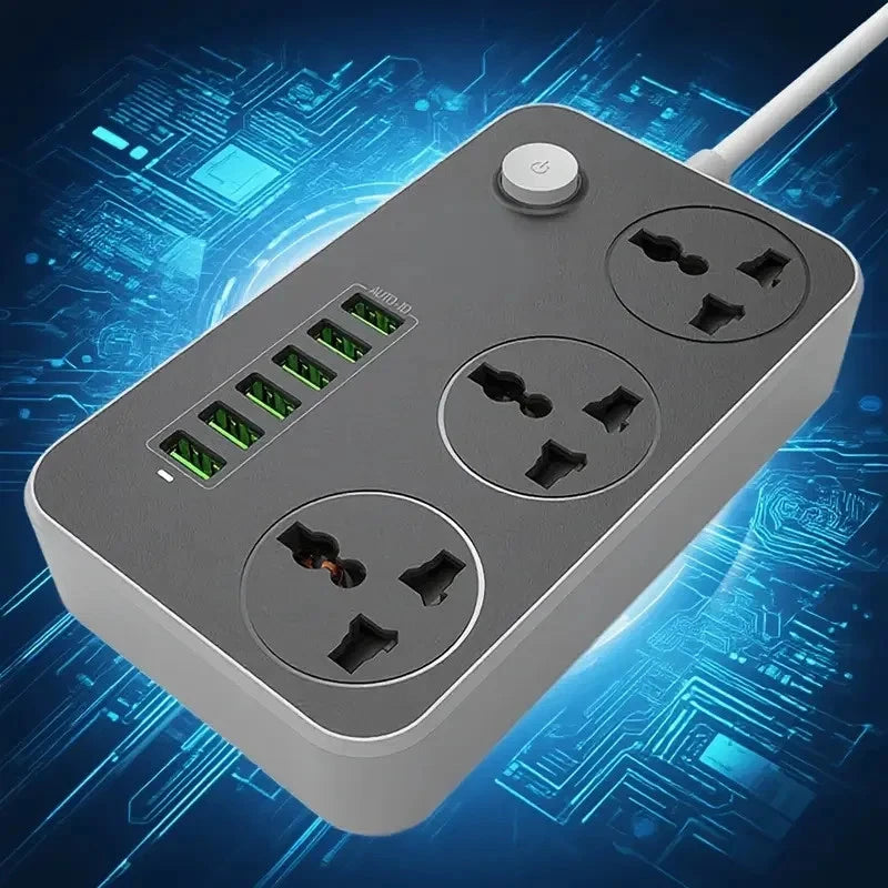 Multi Plug USB-C Power Strip