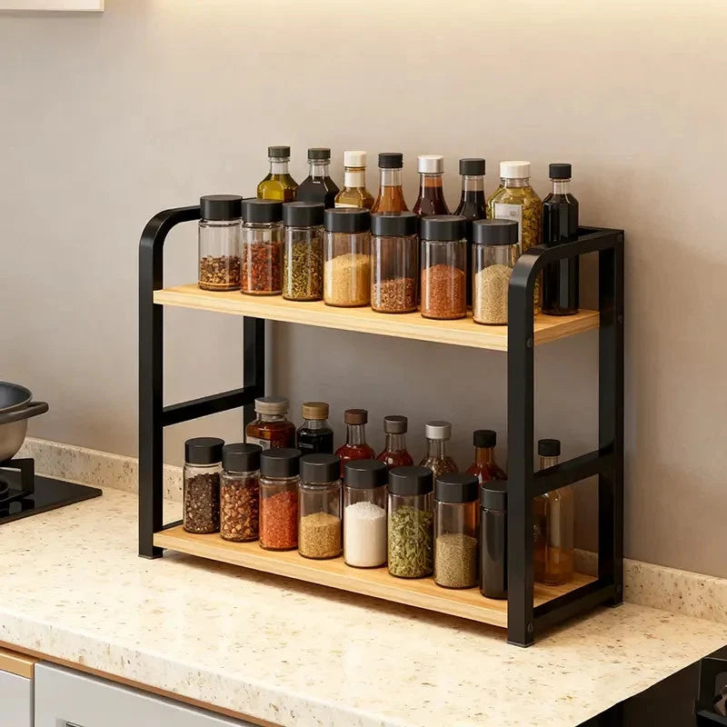 2-Tier Kitchen Organizer Shelf