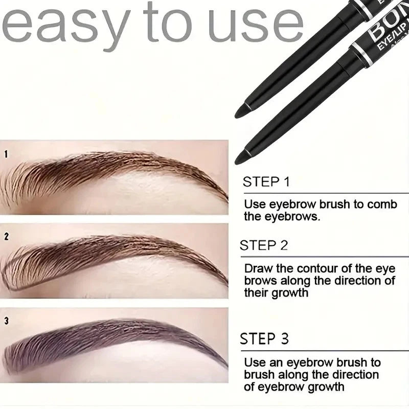 12x Black Liquid Eyeliner Pens