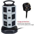 Vertical Tower Power Strip