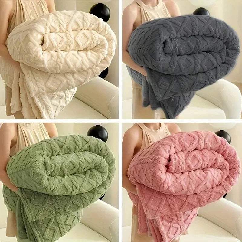 Ultra-Soft 3D Plush Blanket