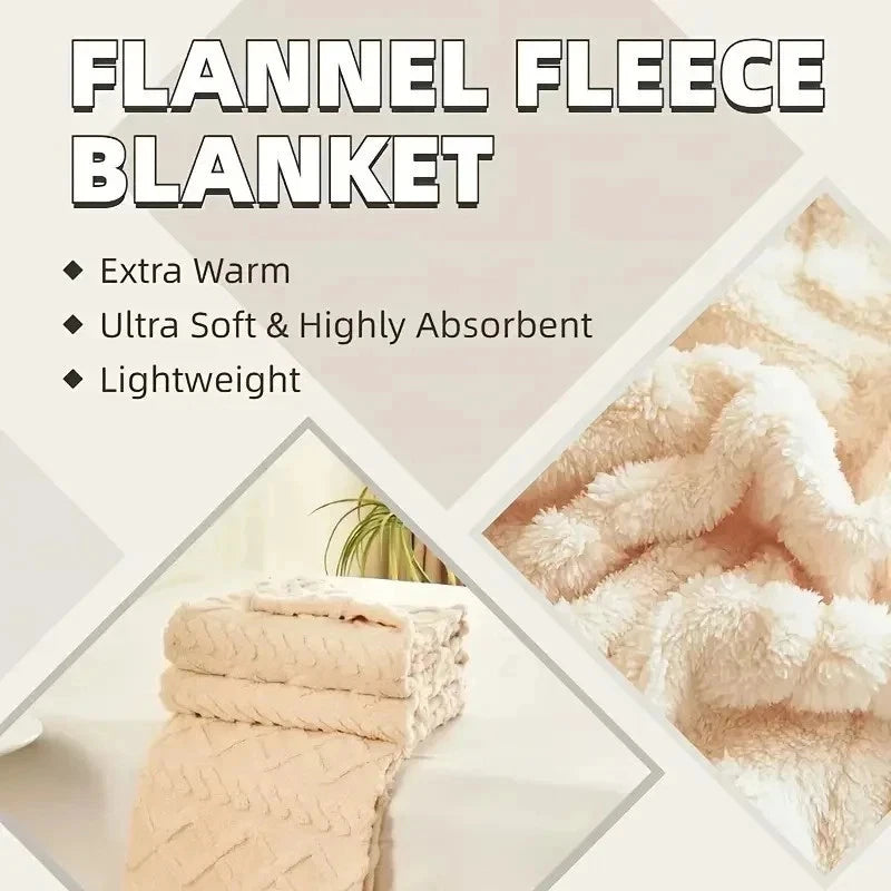 Ultra-Soft 3D Plush Blanket